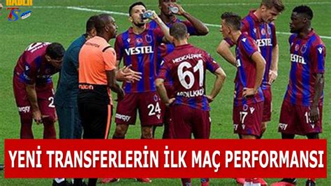 Trabzonspor'un En İyi Maç Performansları